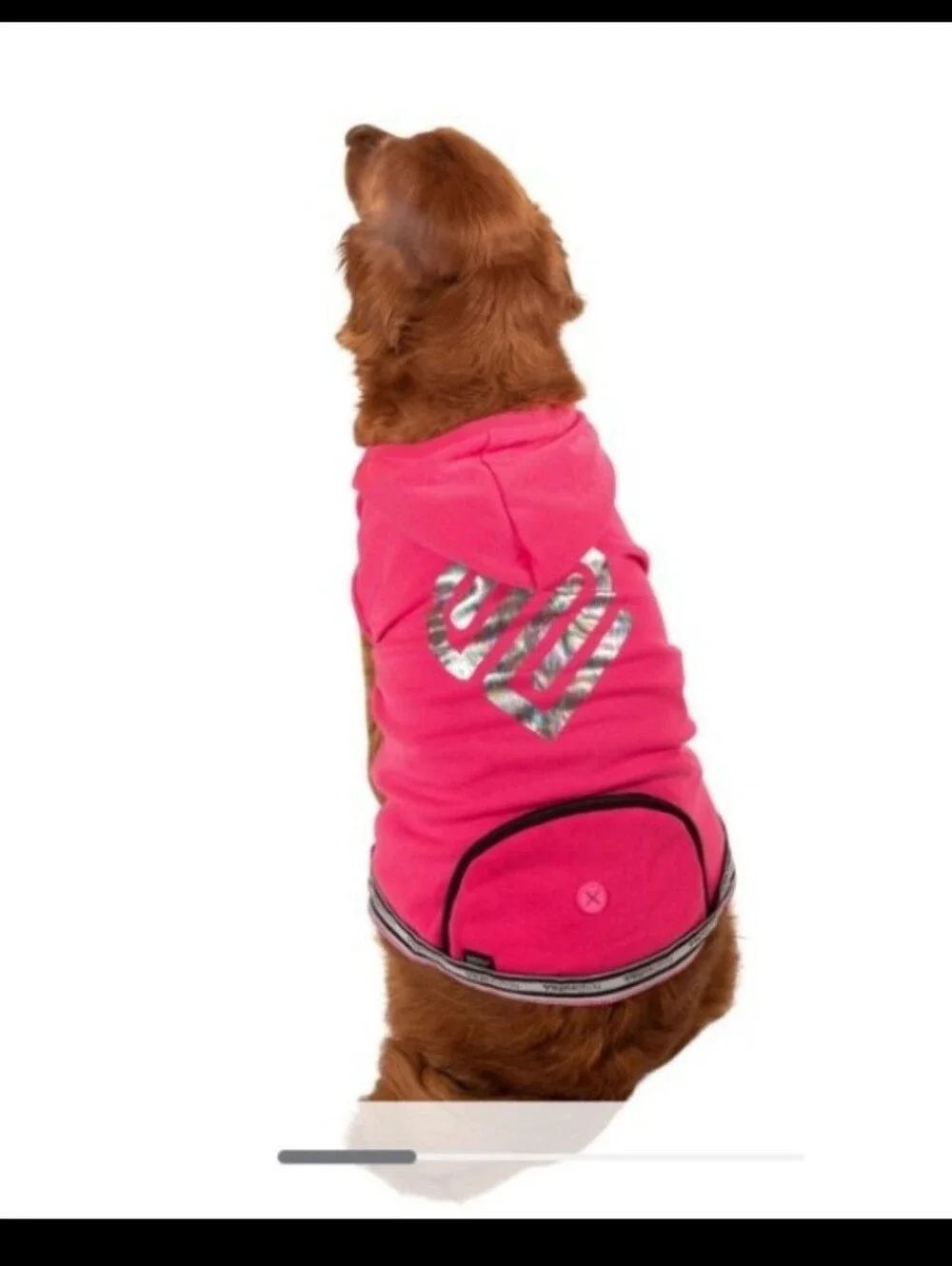 Justice Pink Hoodie Size Med